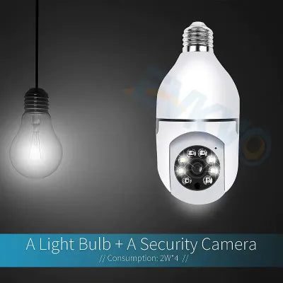 Wireless Wifi Camera Bulb Security Camera